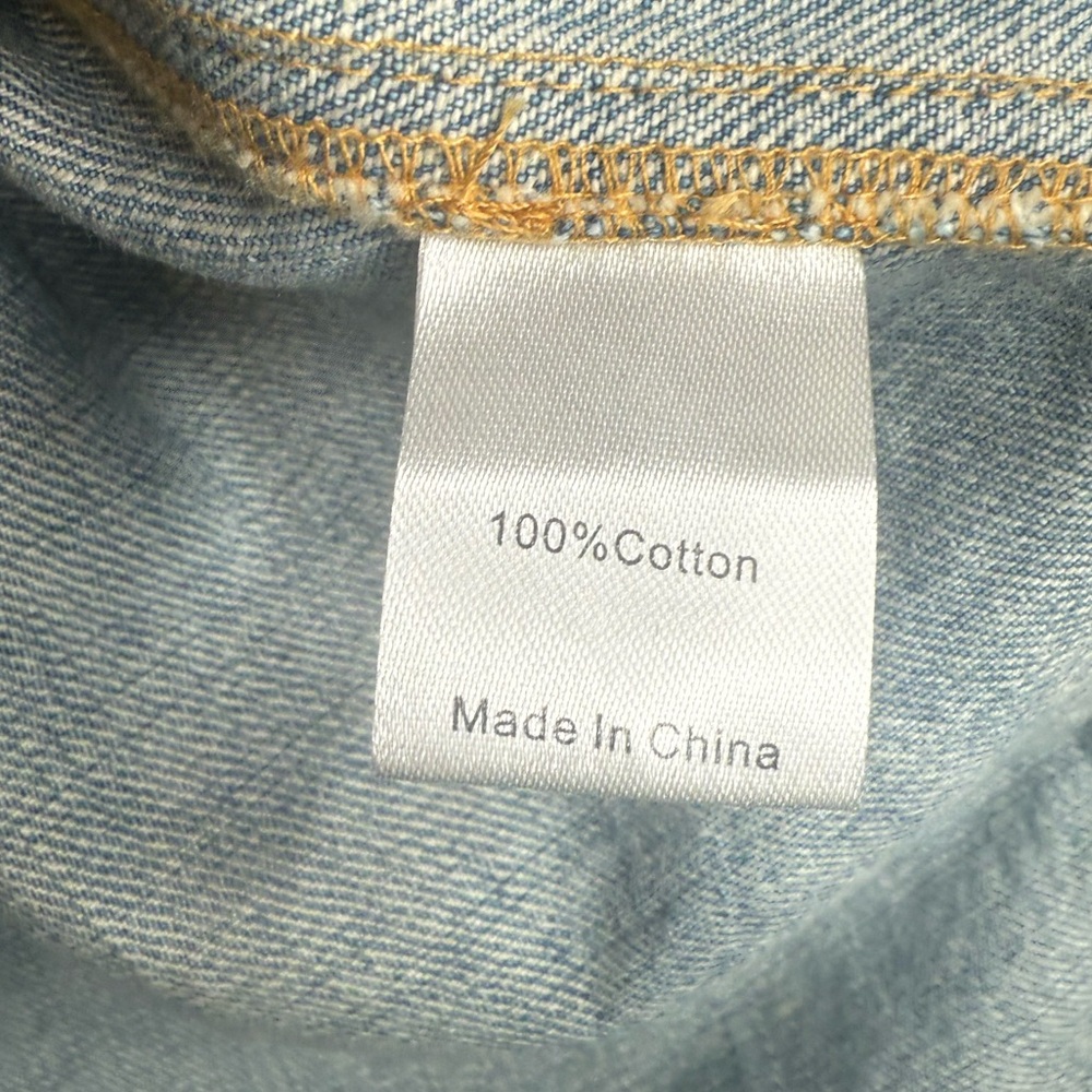 NWT Tuckernuck Denim Shirt Jacket Button-Down Trucker Western Shacket Small - Picture 5 of 9